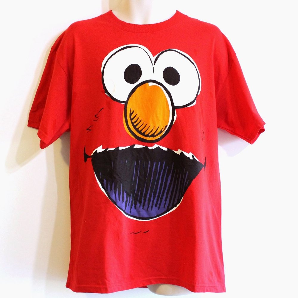 Sesame Street Vintage Elmo T Shirt Adult Size L
